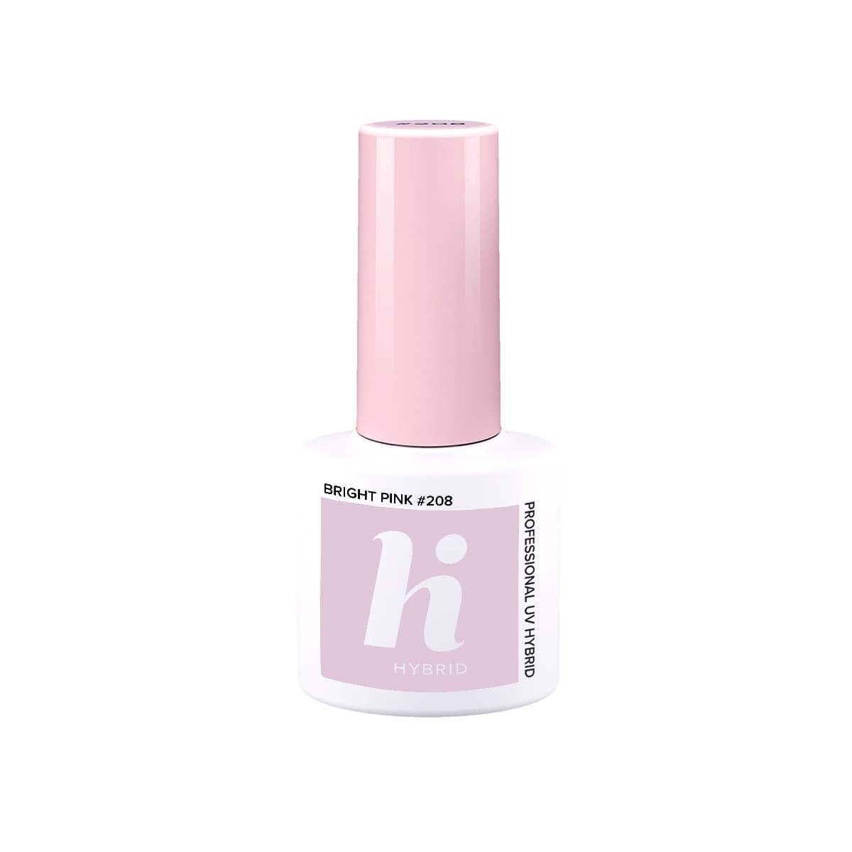 hybrid, lakier hybrydowy,, #208 Bright Pink