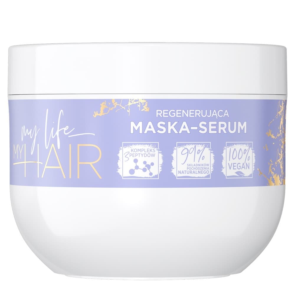 My Life My Hair - Regenerująca maska-serum do włosów wysokoporowatych