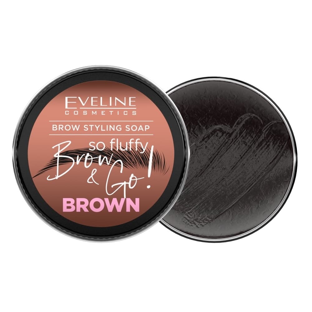 BROW & GO! - Brow Styling Soap - Mydło do stylizacji brwi - Brown -