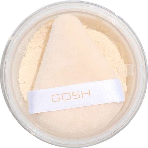Gosh Bake'n Set Anti-Shine, puder sypki utrwalający, Soft Yellow 002