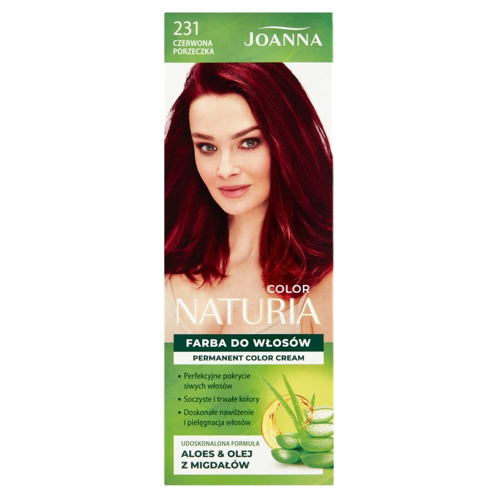 Naturia Color Farba do włosów - 231 Czerwona porzeczka (+)