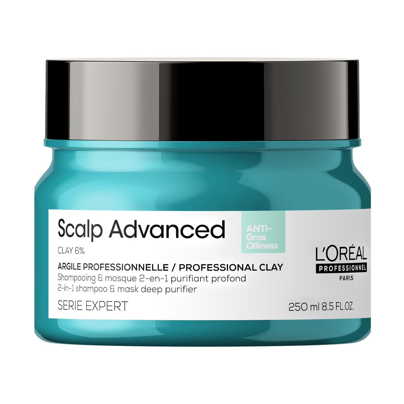 Professionnel Serie Expert Scalp Advanced 2-in-1 Deep Purifier Clay maska oczyszczająca z glinką 2w1