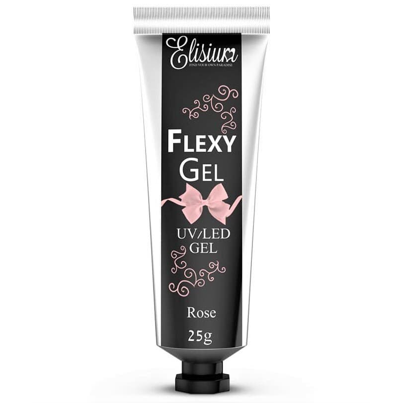 UV/LED GEL - FLEXYGEL - Żel do stylizacji paznokci - - ROSE