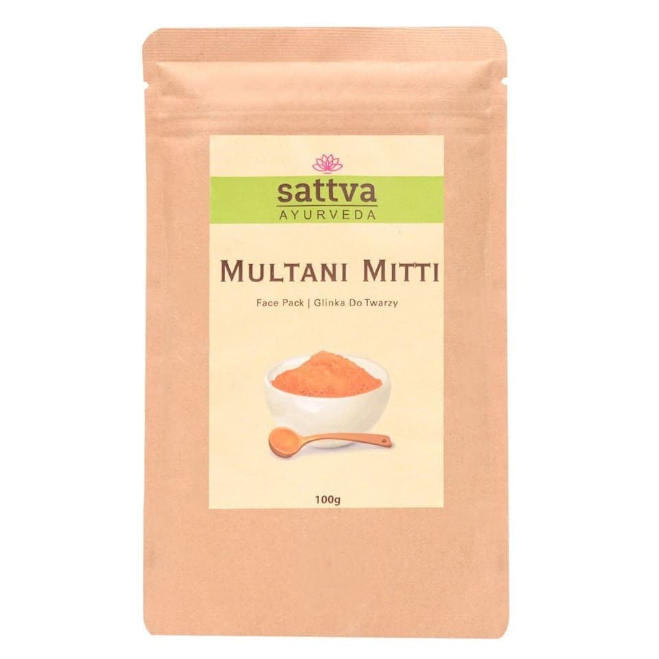 Sattva Multani Mitti glinka kosmetyczna do twarzy