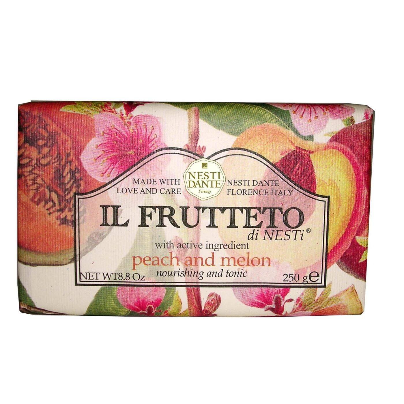 Il Frutteto mydło na bazie brzoskwini i melona