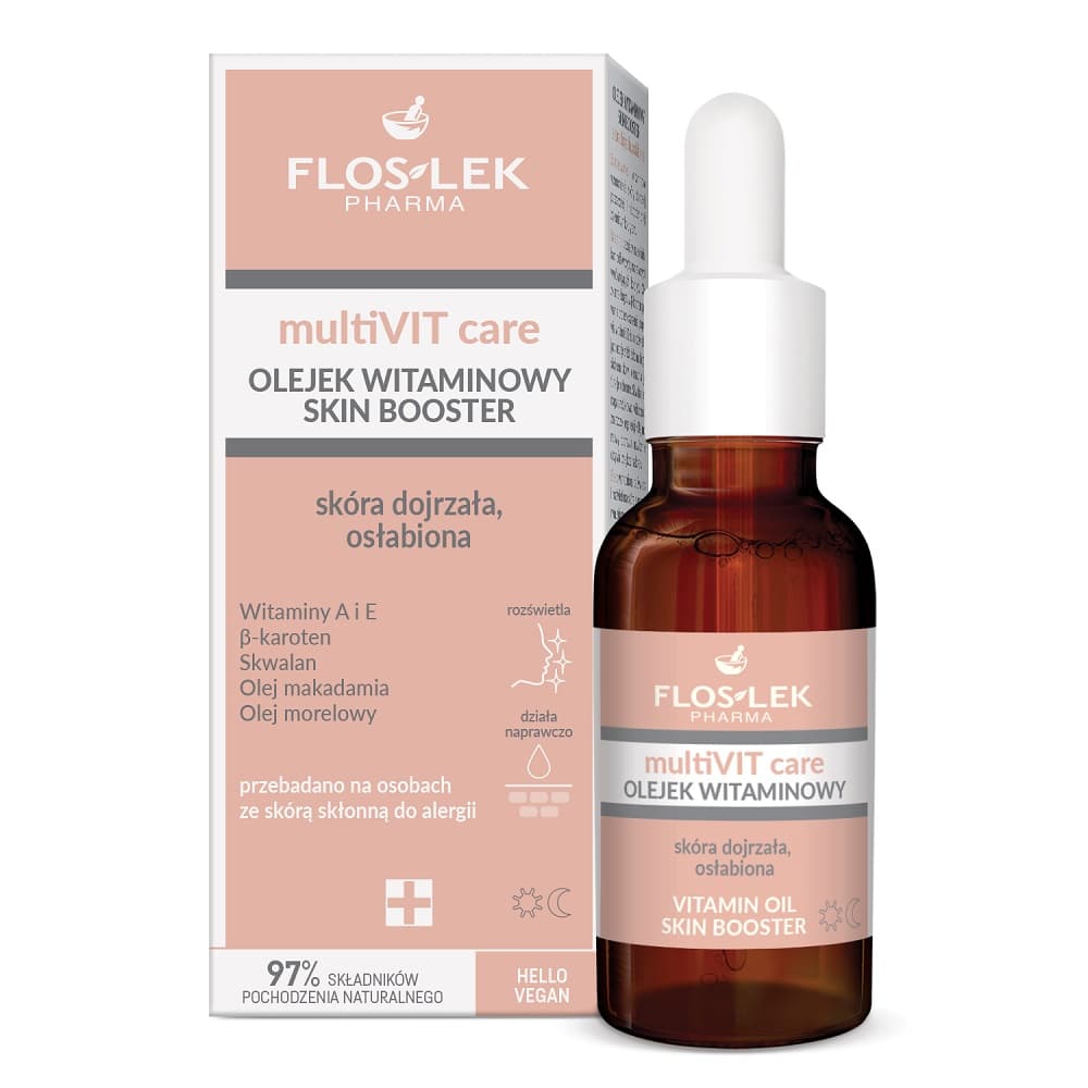 Multivit Care olejek do twarzy do skóry dojrzałej