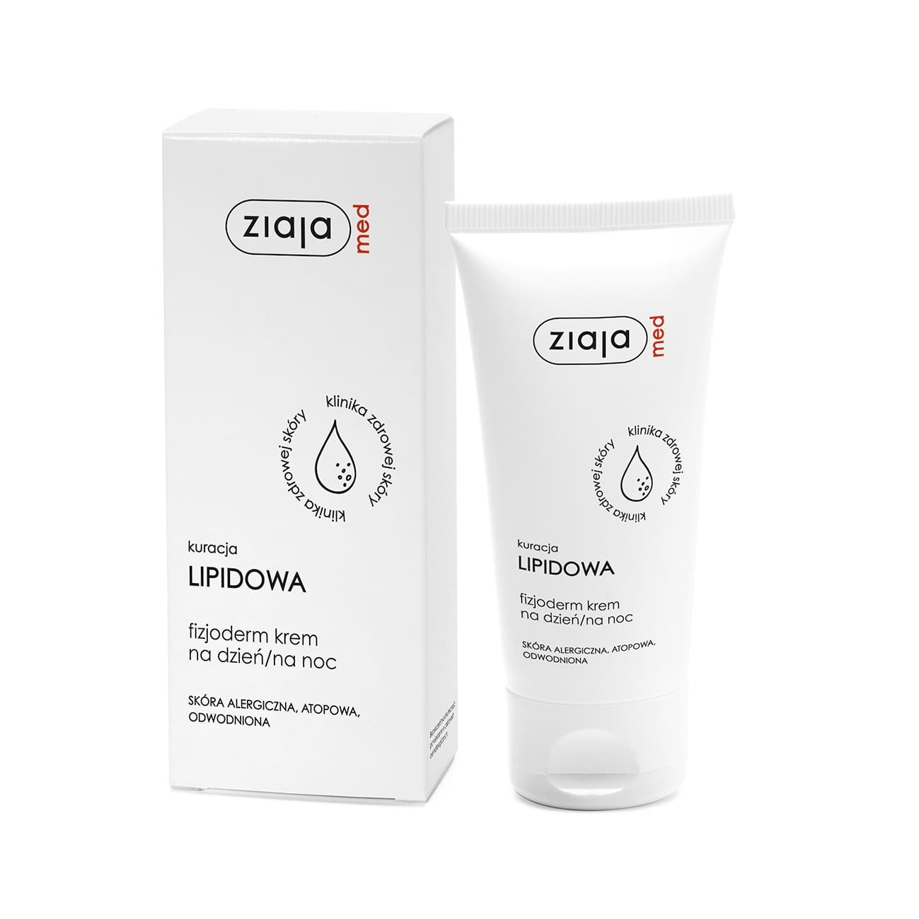 Kuracja Lipidowa Fizjoderm Krem Skóra Alergiczna Atopowa