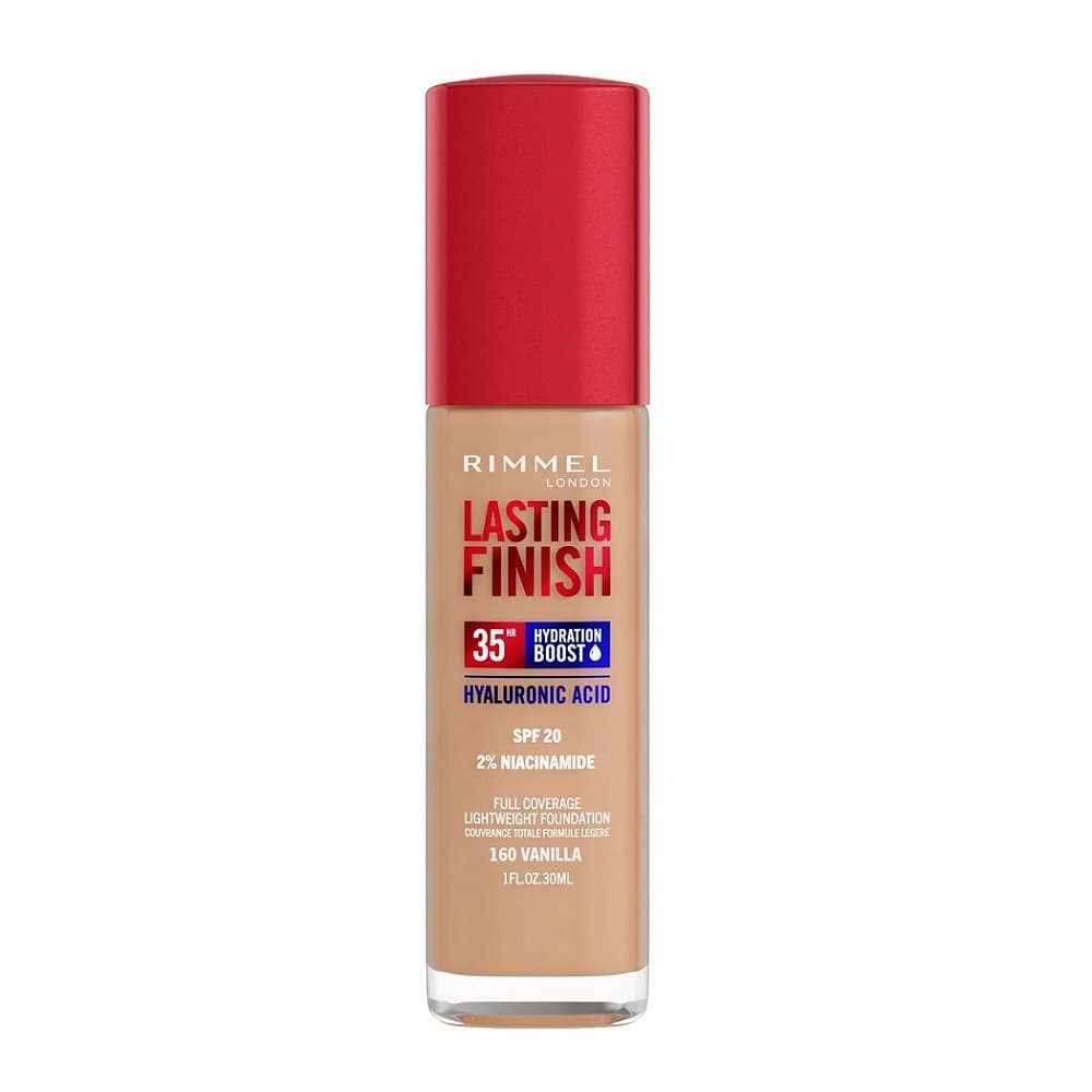 Rimmel Lasting Finish 35HR Nawilżający Podkład Do Twarzy 160 Vanilla