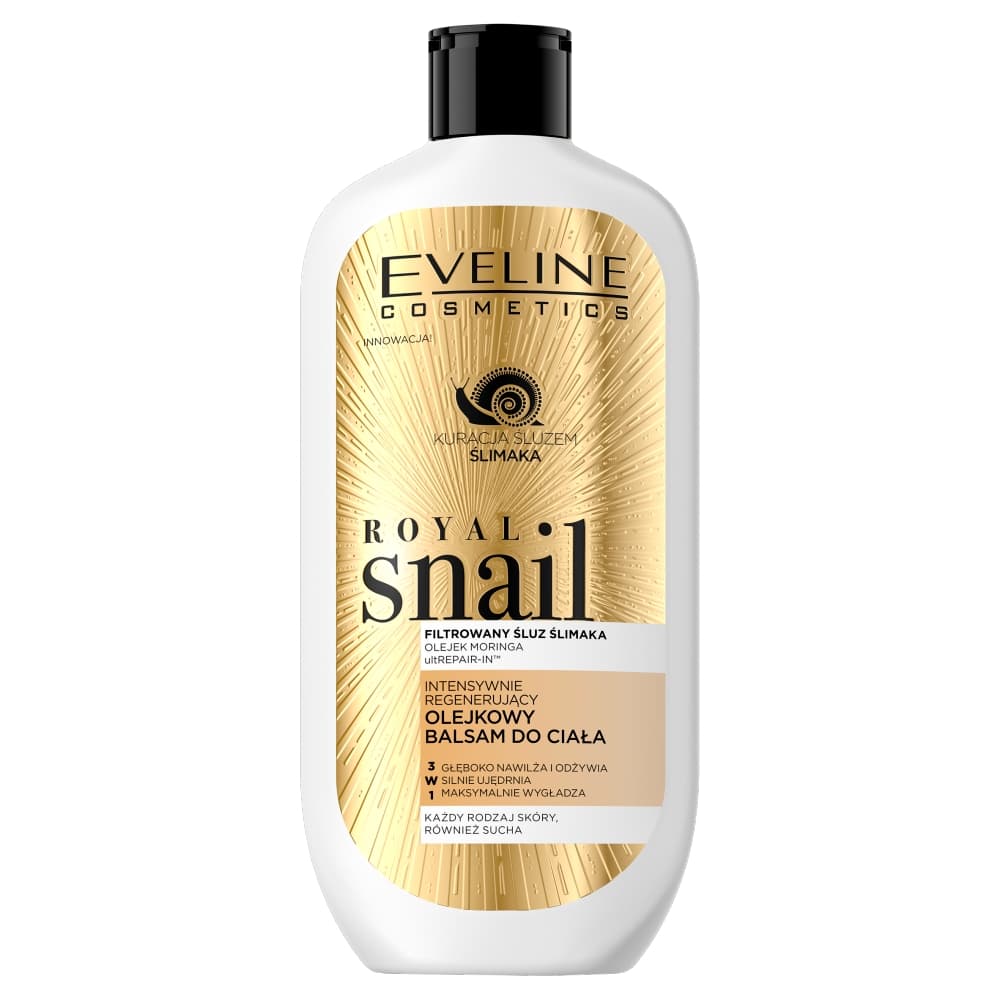 ROYAL SNAIL - Intensywnie regenerujący balsam do ciała ze śluzem ślimaka -