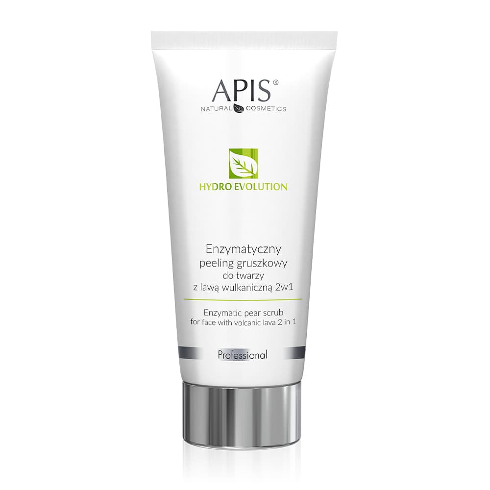 APIS Hydro Evolution Enzymatyczny peeling gruszkowy z lawą wulkaniczną 2w1