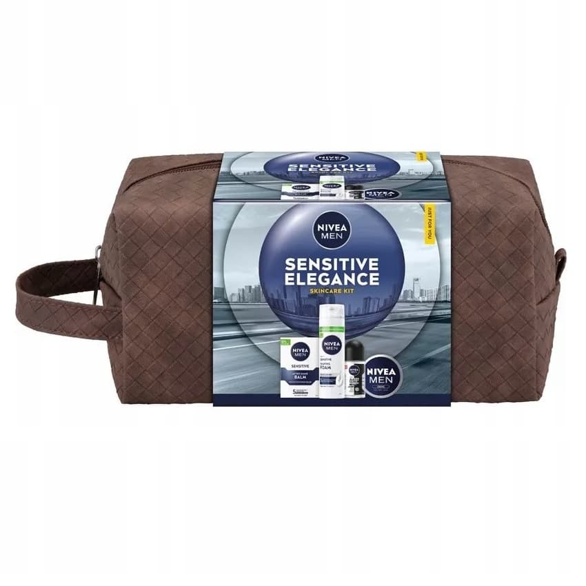 Men Sensitive Elegance Zestaw Kosmetyków Męskich + Kosmetyczka Męska