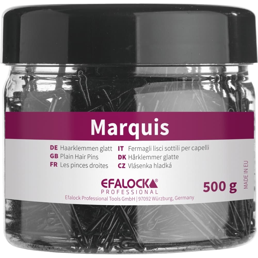 Marquis, wsuwki do włosów, 5cm, opakowanie, złoty