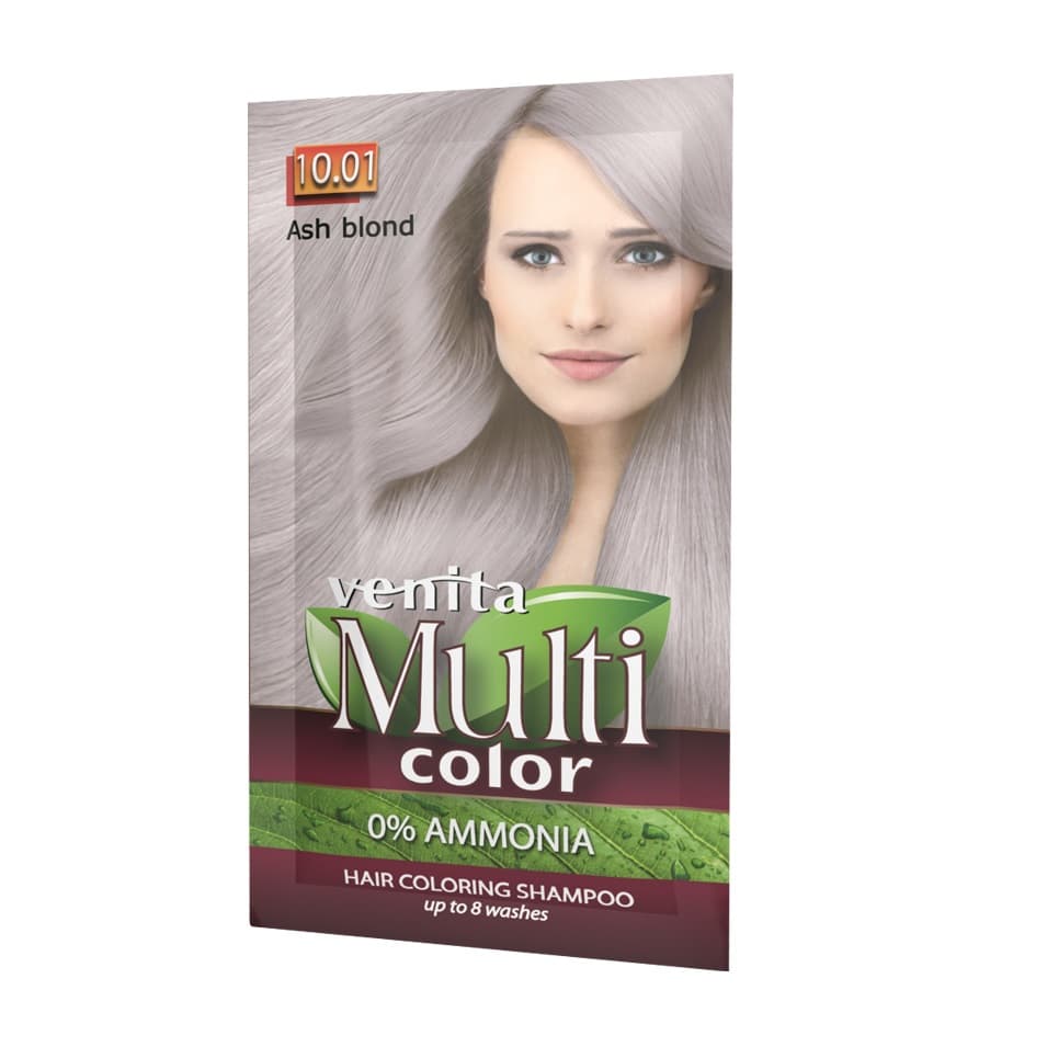 Multicolor Szampon koloryzujący do włosów - 10.01 Popielaty blond(saszetka)