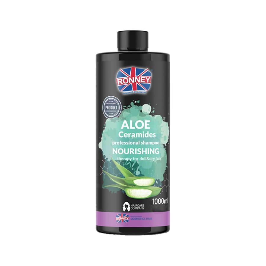 Aloe Ceramides, szampon nawilżający, włosy matowe i suche