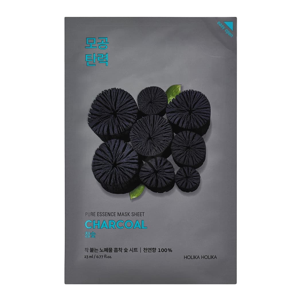 Pure Essence Mask Sheet - Charcoal, maska w płachcie