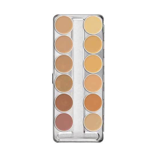Dermacolor, Camouflage Creme Palette, paleta 12 kamuflaży,, A