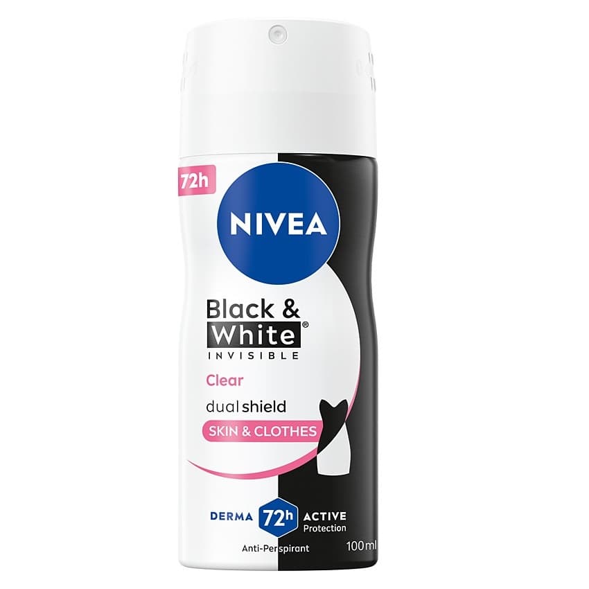 Deo Ap Spray Black&White Invisible Travel