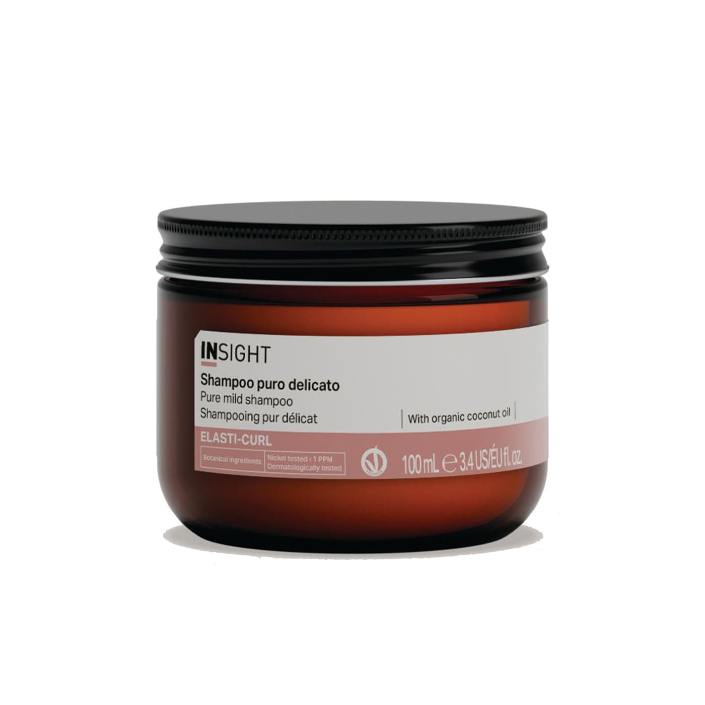 Elasti-curl pure mild shampoo, delikatny szampon do włosów kręconych