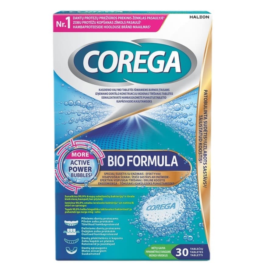 Bio Formuła tabletki do czyszczenia protez zębowych