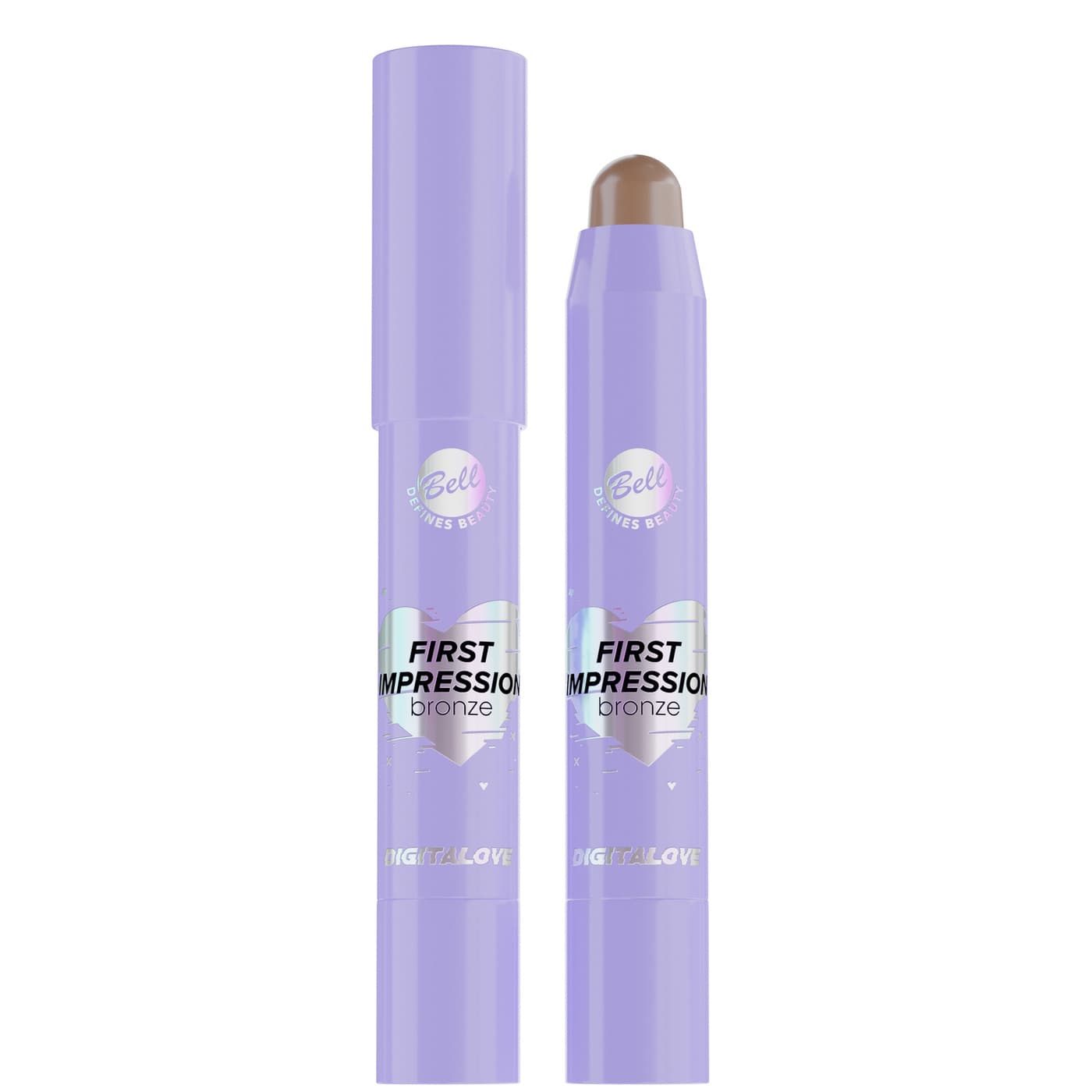 First impression bronze, bronzer w sztyfcie, 001
