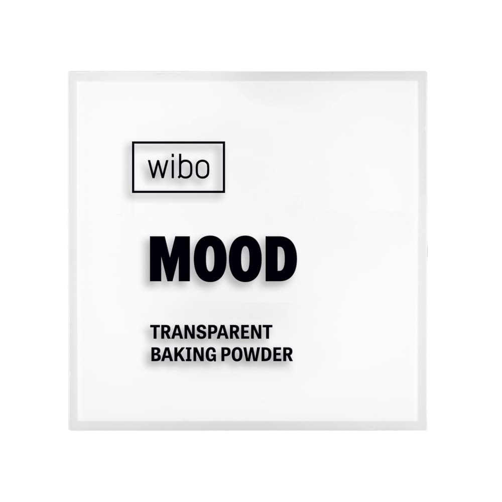 Mood Transparent Baking Puder transparentny utrwalający z kolagenem morskim
