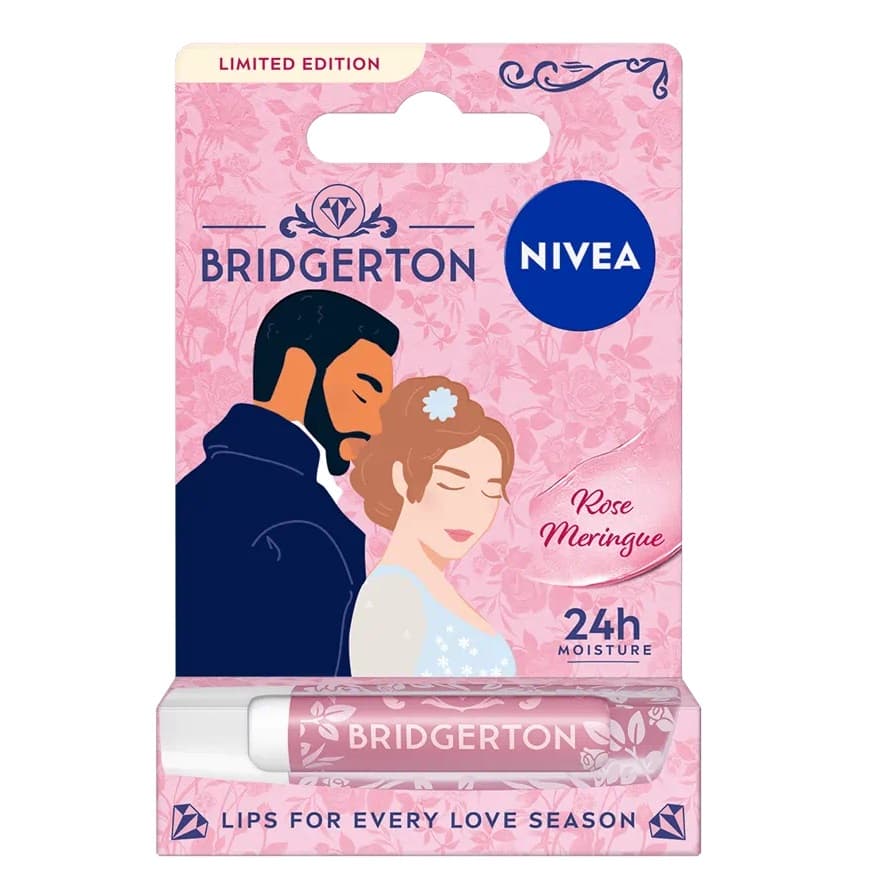 Bridgerton Edition Pielęgnująca pomadka do ust, Rose Meringue
