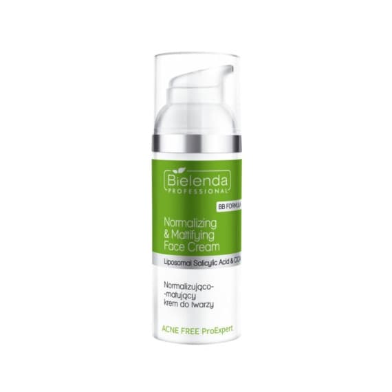Bielenda Acne Free ProExpert, krem normalizująco-matujący do twarzy