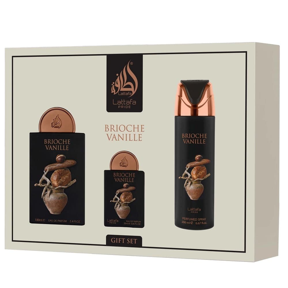 Brioche Vanille zestaw woda perfumowana spray + woda perfumowana spray + dezodorant spray (U)