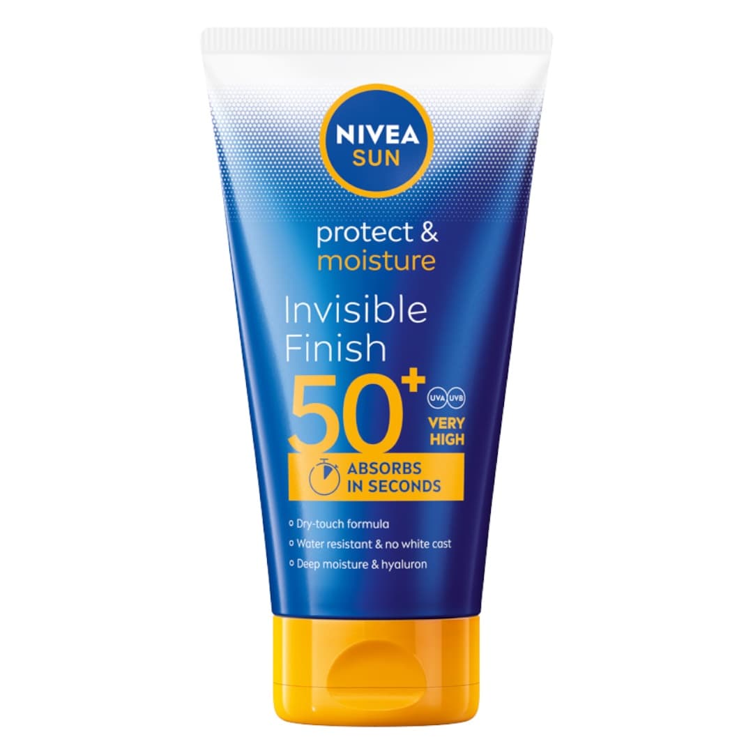Sun Invisible Finish Nawilżający Balsam do opalania SPF50+