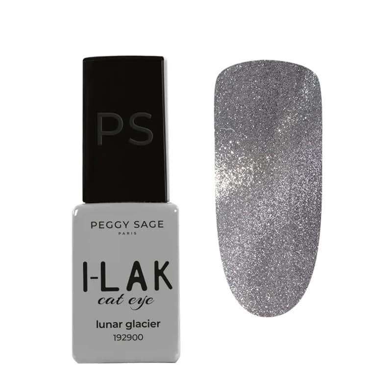 I-LAK Cat Eye, lakier hybrydowy do paznokci, Luna Glacier