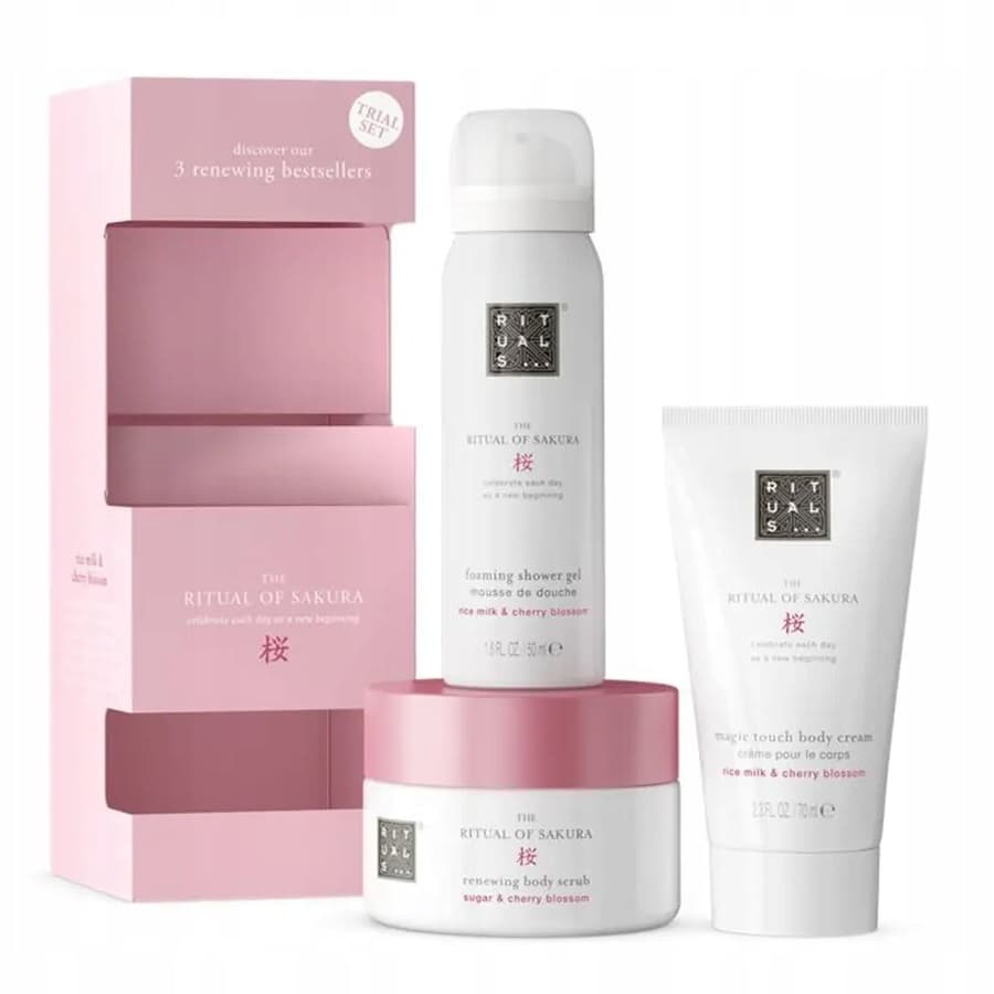 The Ritual of Sakura Trial Set – 3 Products