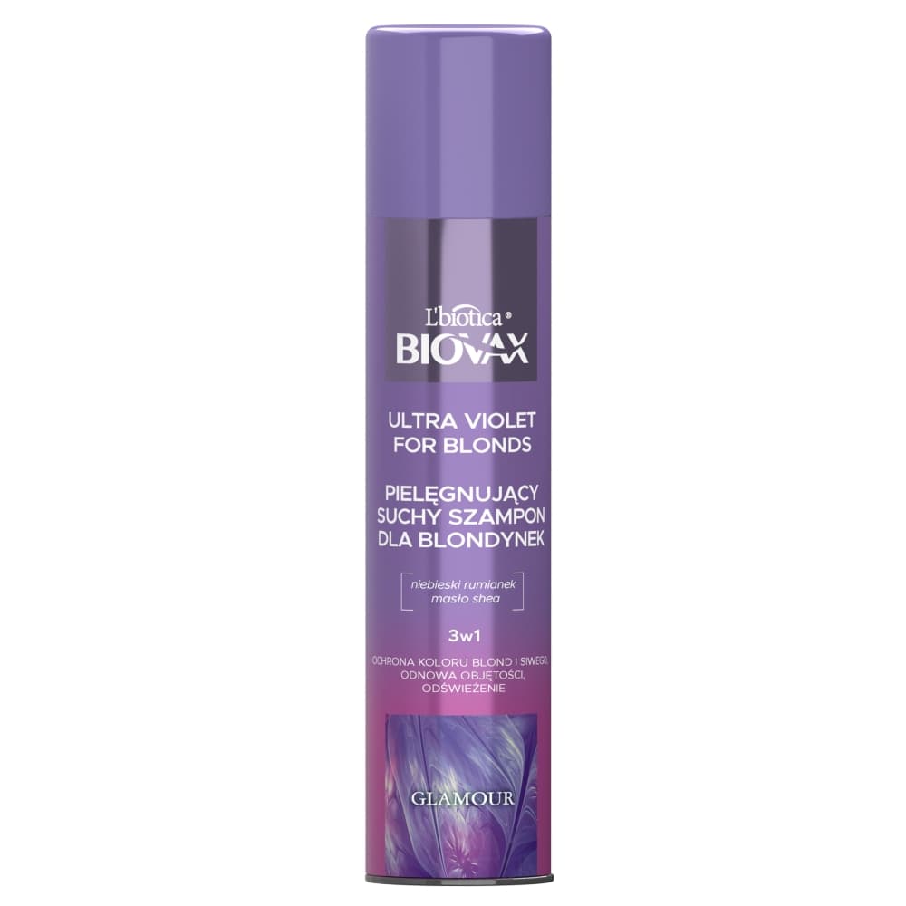 Ultra Violet Pielęgnujący Suchy szampon do włosów blond 3w1
