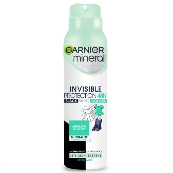 Mineral Black White Color antyperspirant w sprayu