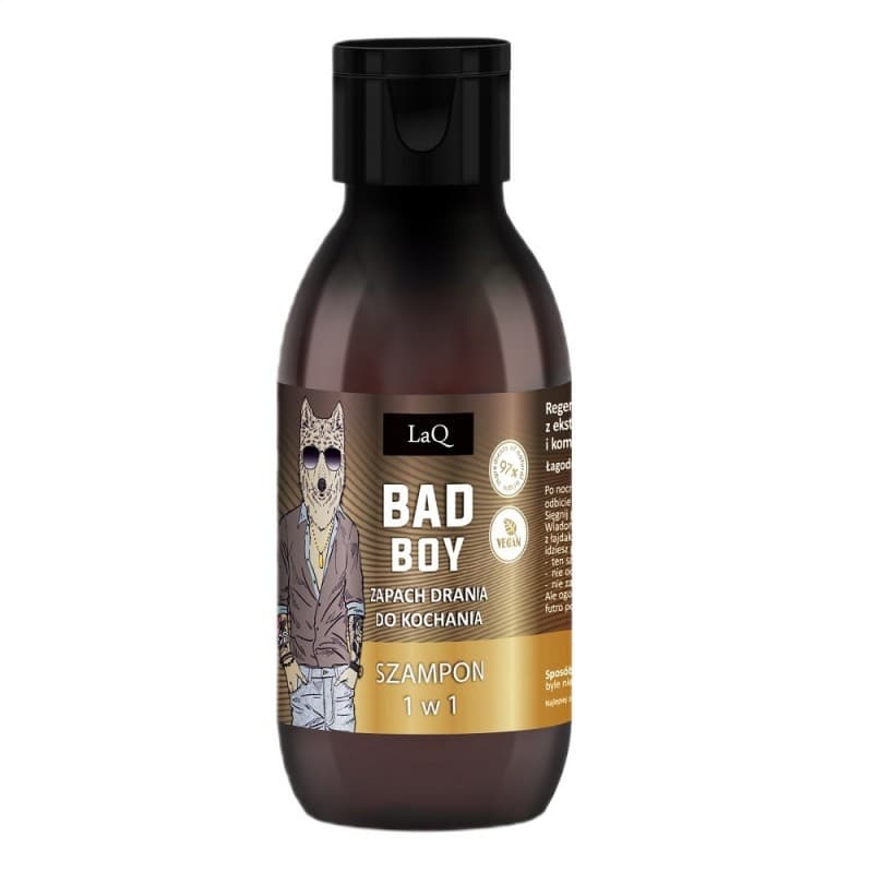 Mini Bad Boy silver, regenerujący i odżywiający szampon do włosów