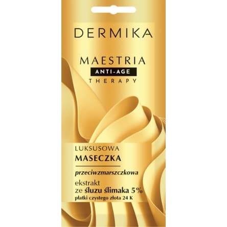 Maestria maska przeciwzmarszczkowa ze sluzem ślimaka 5%