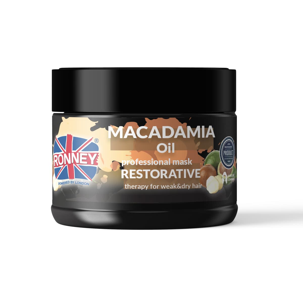 Professional Mask Macadamia Oil Restorative Therapy, Maska wzmacniająca do włosów suchych i łamliwych