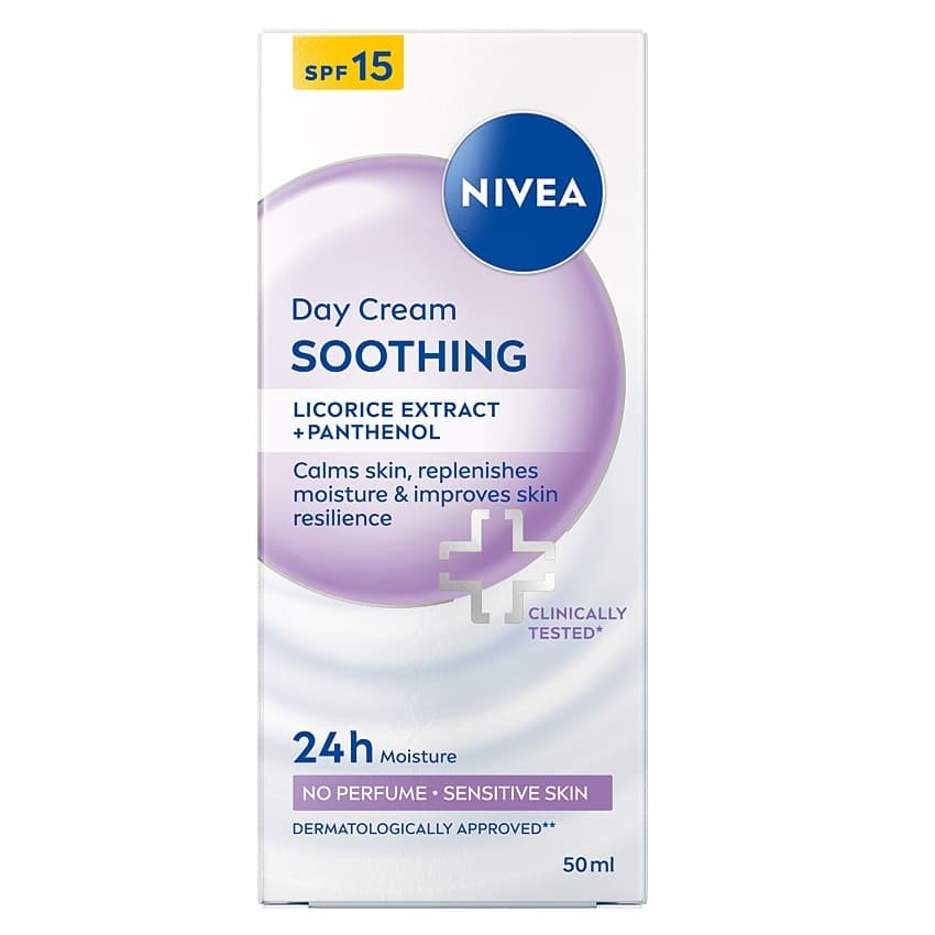 24h Nawilżenia kojący krem na dzień SPF 15