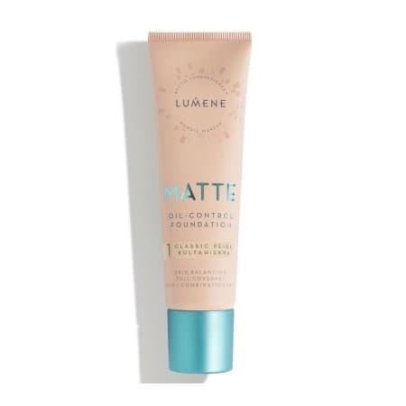 MATTE OIL CONTROL FOUNDATION - Podkład matujący z efektem pełnego krycia - - 1 - CLASSIC BEIGE