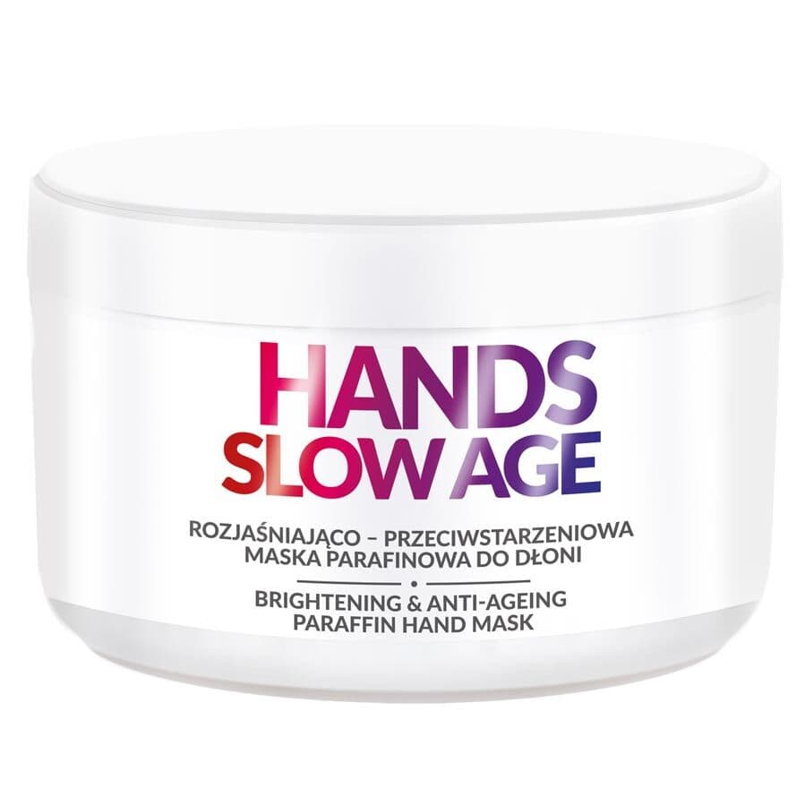 HANDS SLOW AGE - Brightening & Anti-Ageing Paraffin Hand Mask - Rozjaśniająco-przeciwstarzeniowa maska parafinowa do dłoni -
