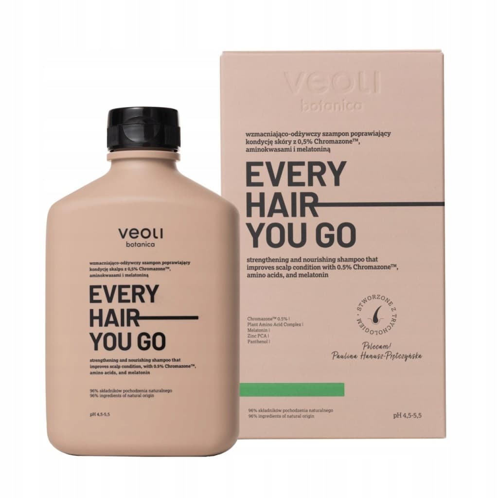 Every Hair You Go, wzmacniająco-odżywczy szampon poprawiający kondycję skalpu