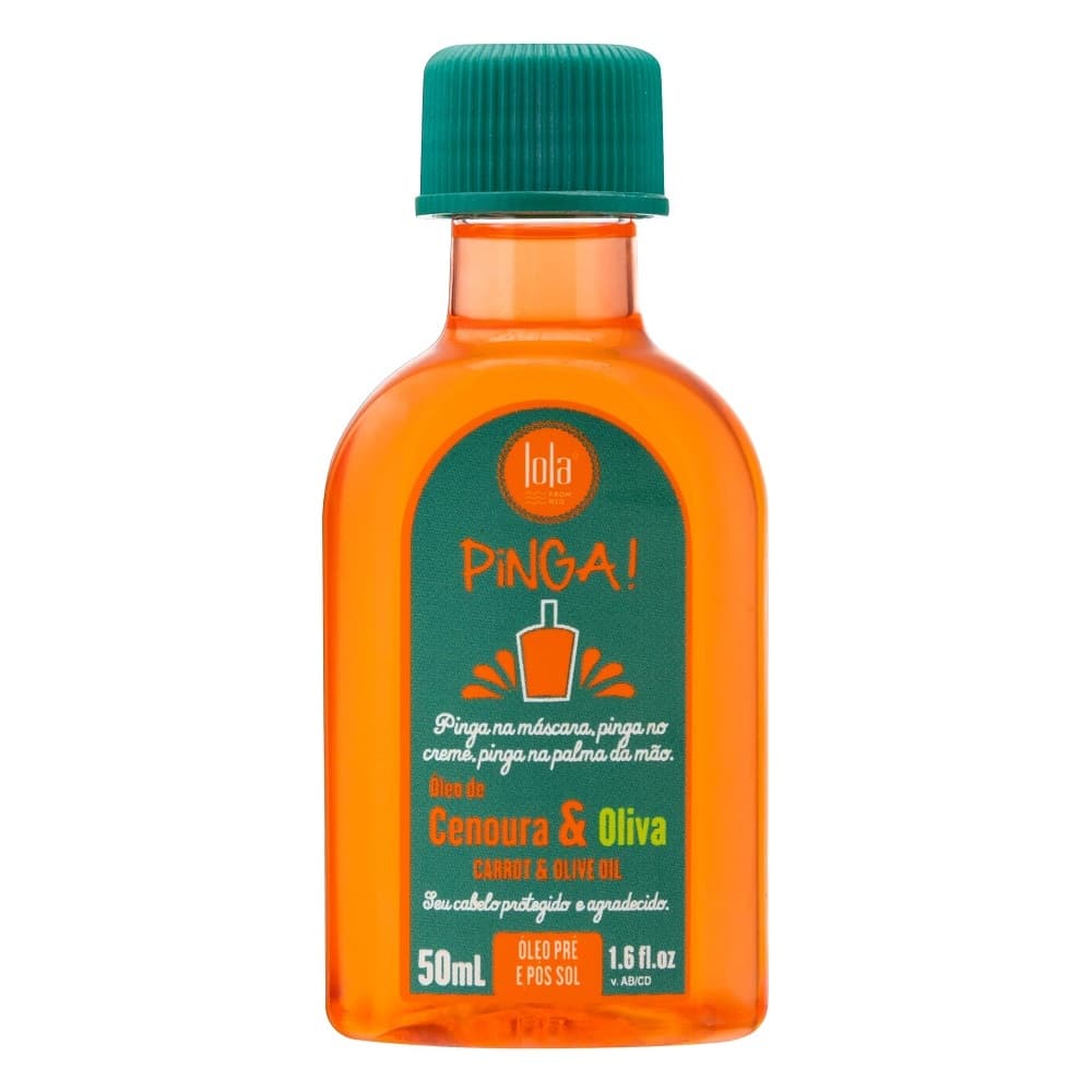 Pinga! Carrot & Olive Oil odżywczy olejek do włosów