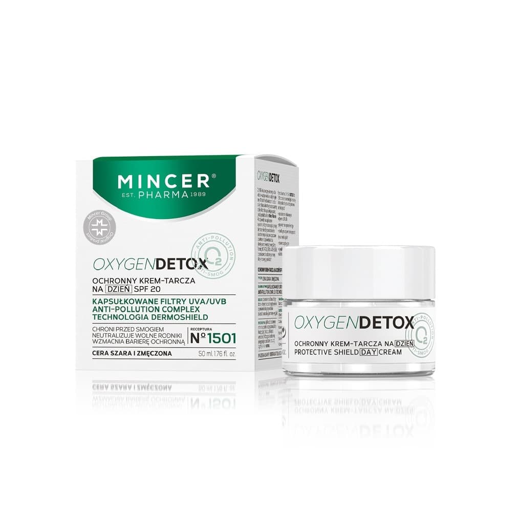 Pharma, Oxygen Detox, ochronny krem-tarcza na dzień nr 1501, SPF 20