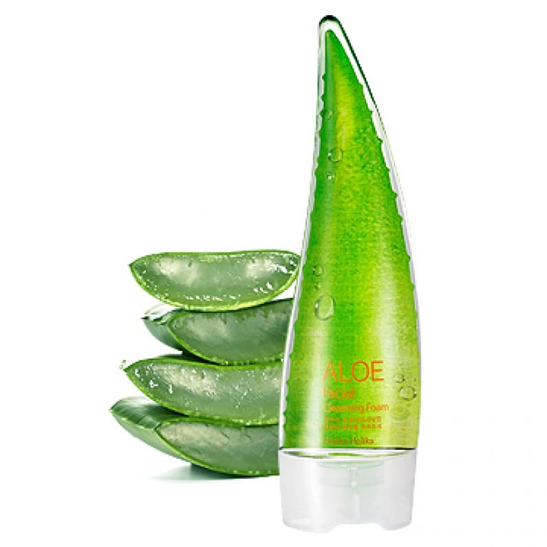 Aloe, aloesowa pianka do twarzy