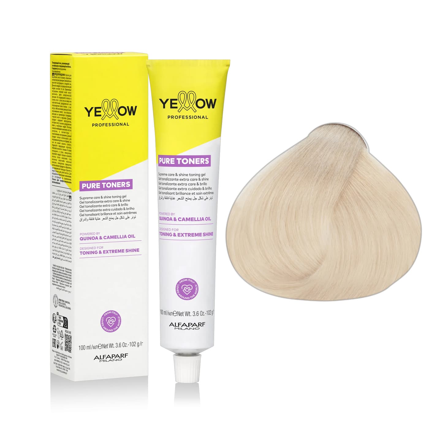 Pure Toners, toner odżywczy do włosów bez amoniaku, sweet violet .2