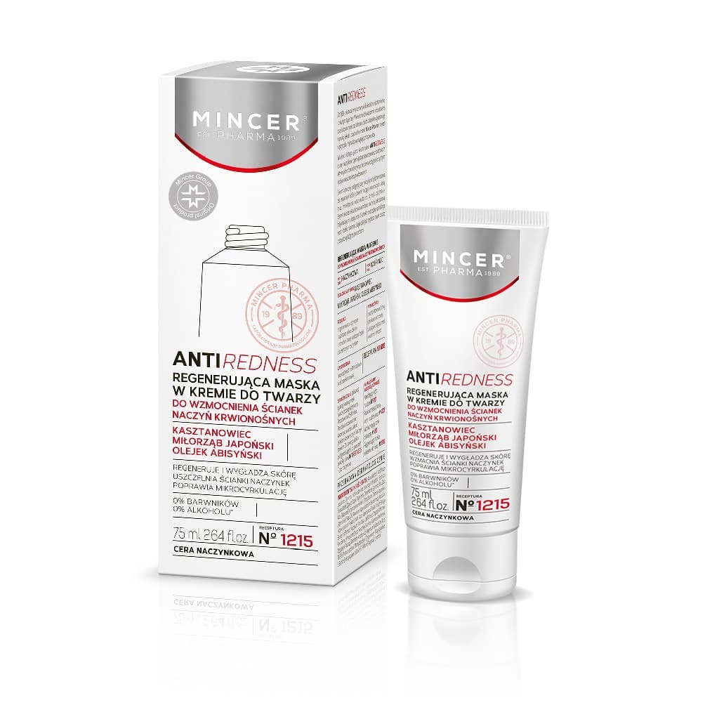Anti-Redness regenerująca maska w kremie do twarzy No.1215