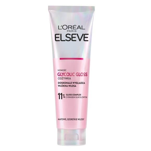Paris Elseve Glycolic Gloss odżywka do włosów szorstkich i matowych