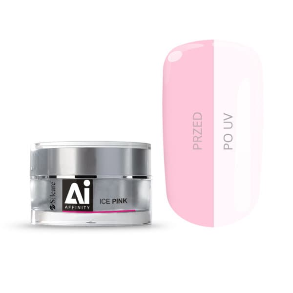 Gel Affinity średniogęsty jednofazowy żel do paznokci Ice Pink