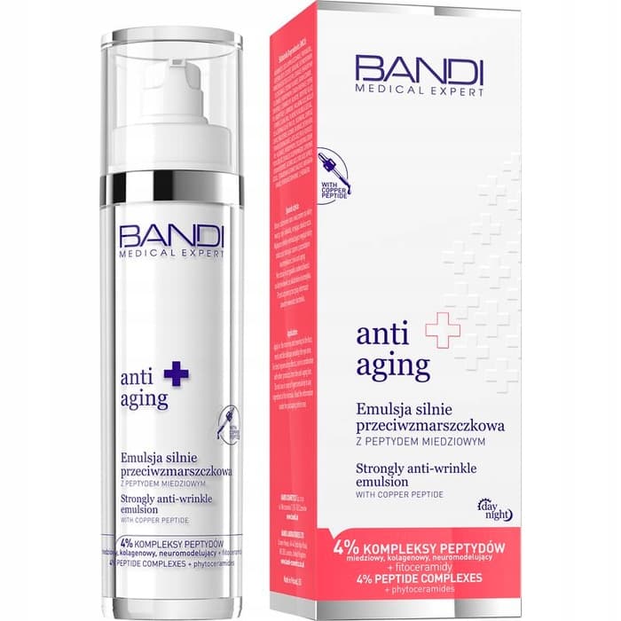 Medical Expert anti aging, emulsja silnie przeciwzmarszkowa z peptydem miedziowym