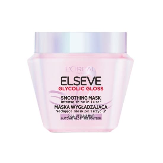 Loreal Elseve Glycolic Gloss Maska wygładzająca włosy z kwasem glikolowym