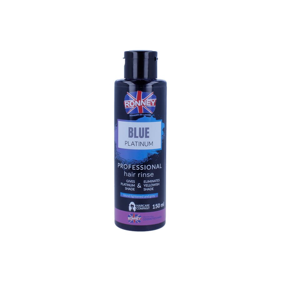 Professional BLUE PLATINUM HAIR RINSE, Płukanka do włosów NIEBIESKA